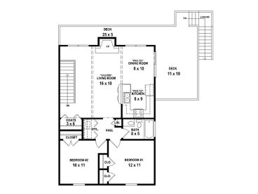 2nd Floor Plan, 006G-0144