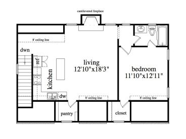 2nd Floor Plan, 053G-0007