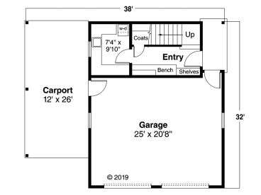 1st Floor Plan, 051G-0058