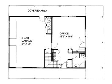 1st Floor Plan, 012G-0115