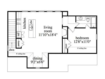 2nd Floor Plan, 053G-0005