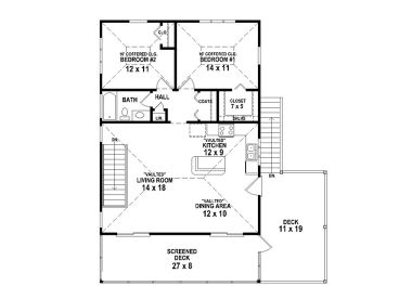 2nd Floor Plan, 006G-0146