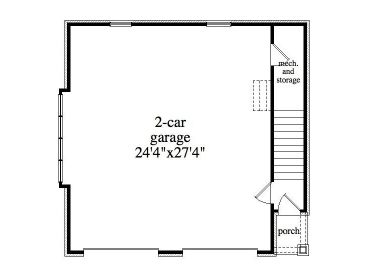 1st Floor Plan, 053G-0036