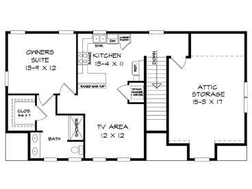 2nd Floor Plan, 019G-0037