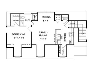 2nd Floor Plan, 019G-0008