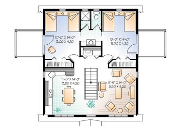 2nd Floor Plan, 027G-0002