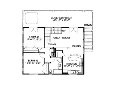 2nd Floor Plan, 012G-0092