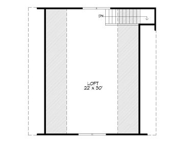 2nd Floor Plan, 062G-0023
