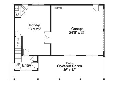 1st Floor Plan, 051G-0096