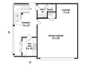 1st Floor Plan, 006G-0096