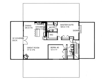 2nd Floor Plan, 012G-0120