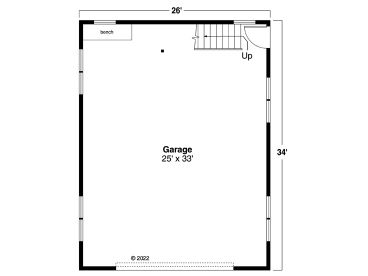 1st Floor Plan, 051G-0168