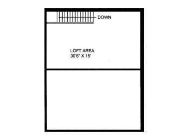 2nd Floor Plan, 012G-0033