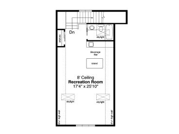 2nd Floor Plan, 051G-0166