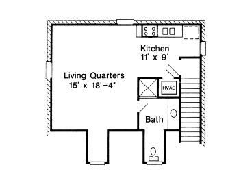 2nd Floor Plan, 054G-0001
