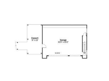 1st Floor Plan, 051G-0050