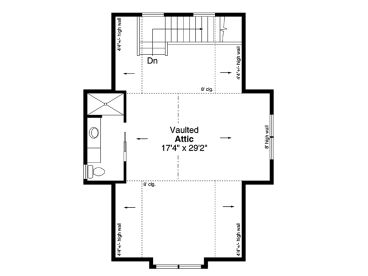 2nd Floor Plan, 051G-0168