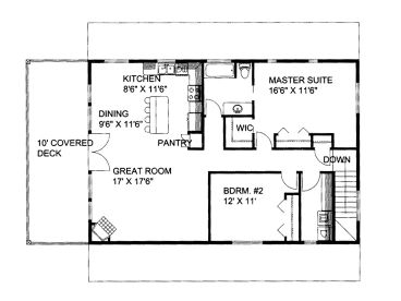 2nd Floor Plan, 012G-0112