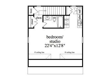 2nd Floor Plan, 053G-0006