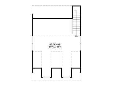 2nd Floor Plan, 062G-0017