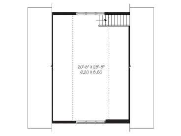 2nd Floor Plan, 028G-0039
