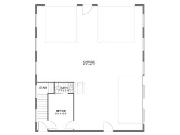 1st Floor Plan, 065G-0078
