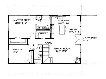 2nd Floor Plan, 012G-0115