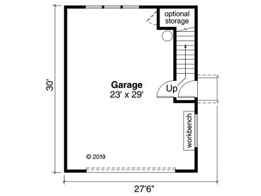 1st Floor Plan, 051G-0122