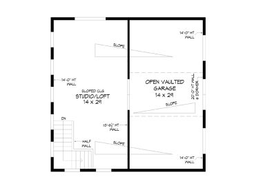 2nd Floor Plan, 062G-0479
