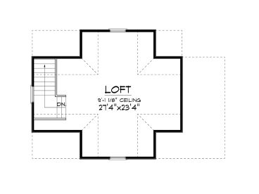 2nd Floor Plan, 020G-0002