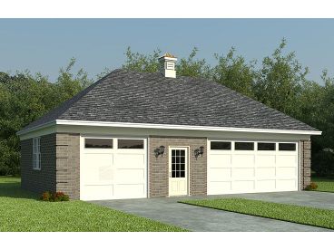 Double Garage with Shop, 006G-0058