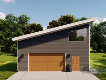 Garage Plan with Flex Space, 065G-0053