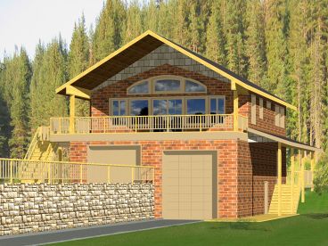Carriage House Plan, 012G-0085