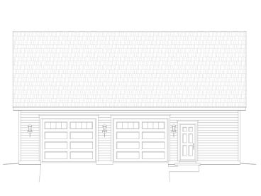 Garage Workshop Plan, 062G-0042