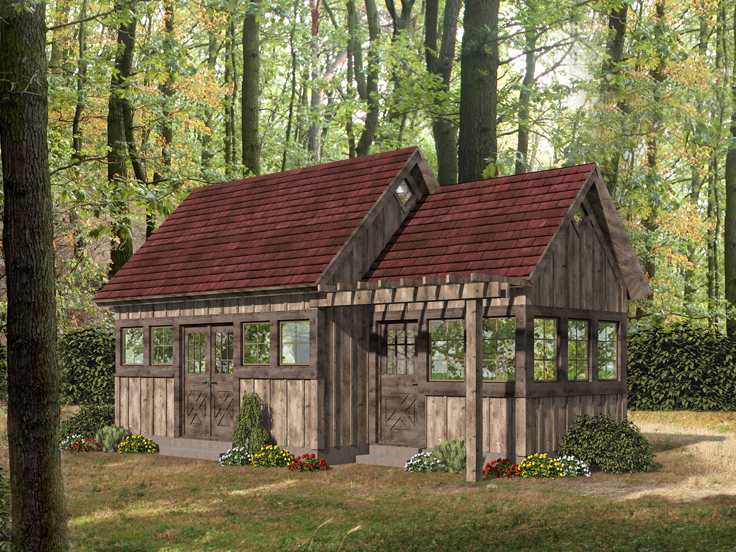 Shed Plan 062S-0001