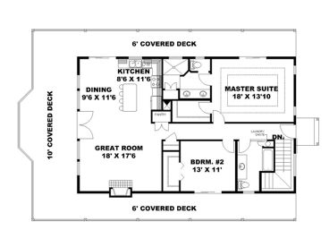 2nd Floor Plan, 012G-0125