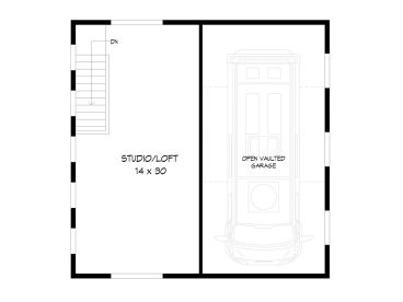 2nd Floor Plan, 062G-0220