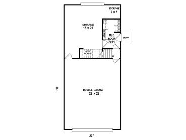 1st Floor Plan, 006G-0122
