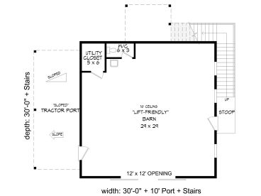 1st Floor Plan, 062B-0028