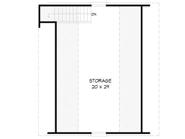 2nd Floor Plan, 062G-0230