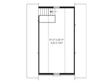 2nd Floor Plan, 028G-0031
