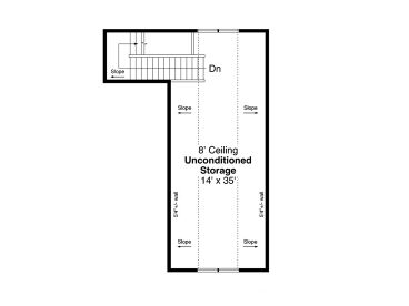 2nd Floor Plan, 051G-0141
