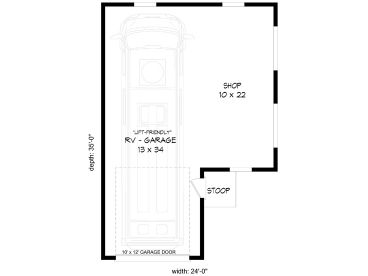Floor Plan, 062G-0383