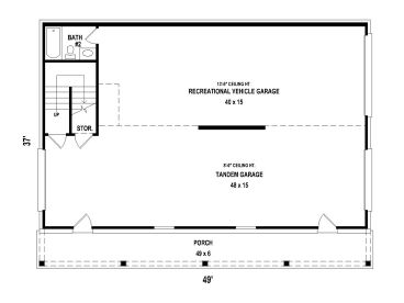 1st Floor Plan, 006G-0120