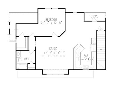 2nd Floor Plan, 084G-0025