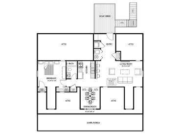 2nd Floor Plan, 087B-0002