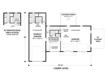 1st Floor Plan, 007G-0016