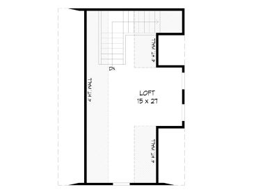 2nd Floor Plan, 062G-0328
