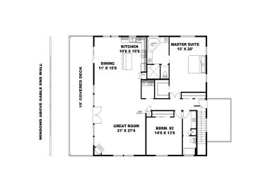 2nd Floor Plan, 012G-0126