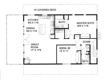 2nd Floor Plan, 012G-0118